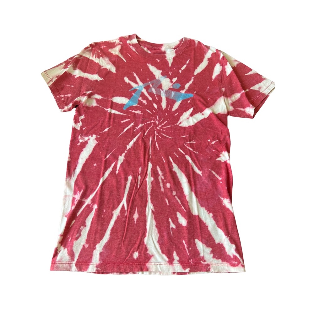 Repurposed bleached tee Rusty